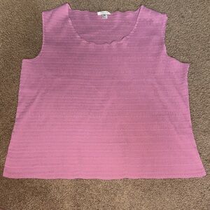 Vintage Pink Sleeveless Top